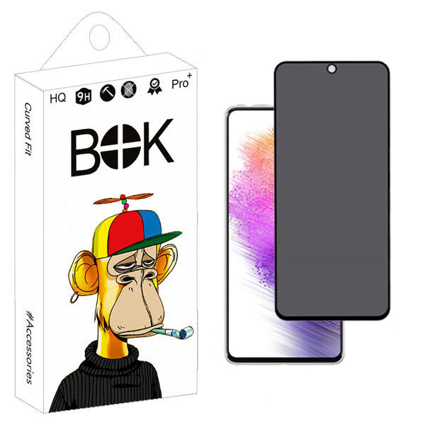 محافظ صفحه نمایش حریم شخصی بوک مدل Privacy screen مناسب برای گوشی موبایل شیائومی Poco x3 / x4 pro / x5 pro / x6 / note 9 pro / rm note 9s / note 10 pro / note 11 pro / sam a71 / a73