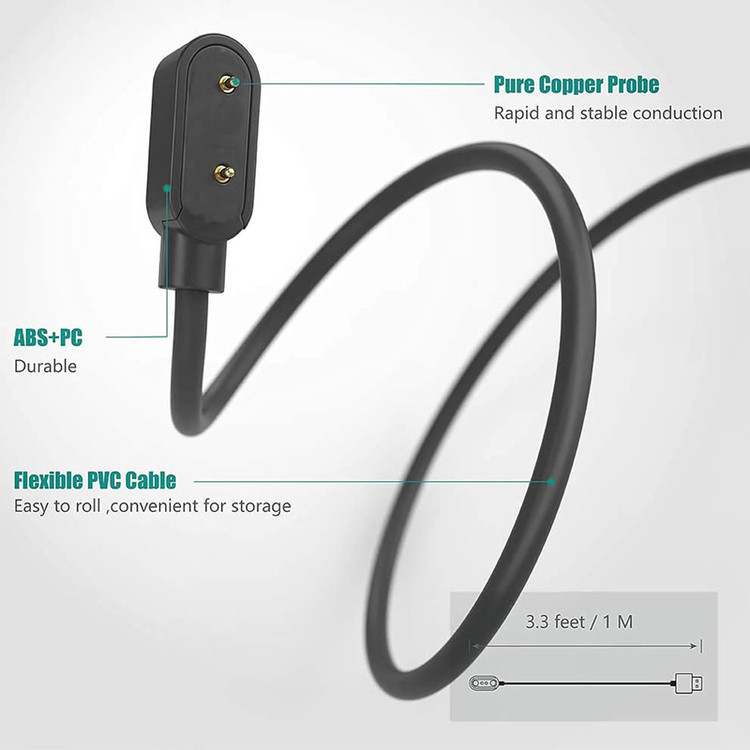 کابل شارژ راینو مدل R-Charger مناسب برای ساعت هوشمند هوآوی Fit 3