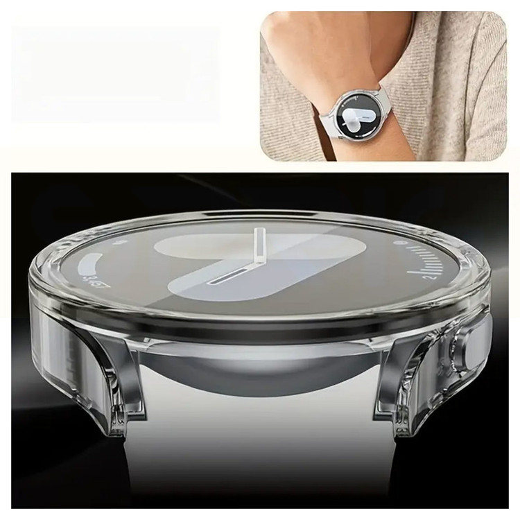 کاور مدل PC Guard Bump مناسب برای ساعت هوشمند سامسونگ Galaxy Watch 7 44mm به همراه محافظ صفحه نمایش