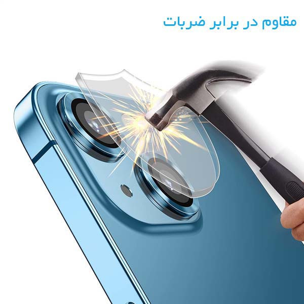 محافظ لنز دوربین مدل BT I مناسب برای گوشی موبایل اپل iphone 13