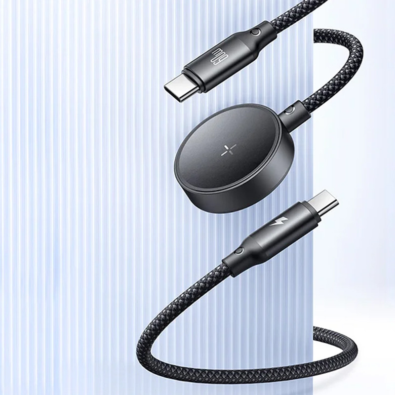کابل USB-C به شارژر واچ سامسونگ / USB-C مک دودو مدل CA-421 طول 1.2 متر