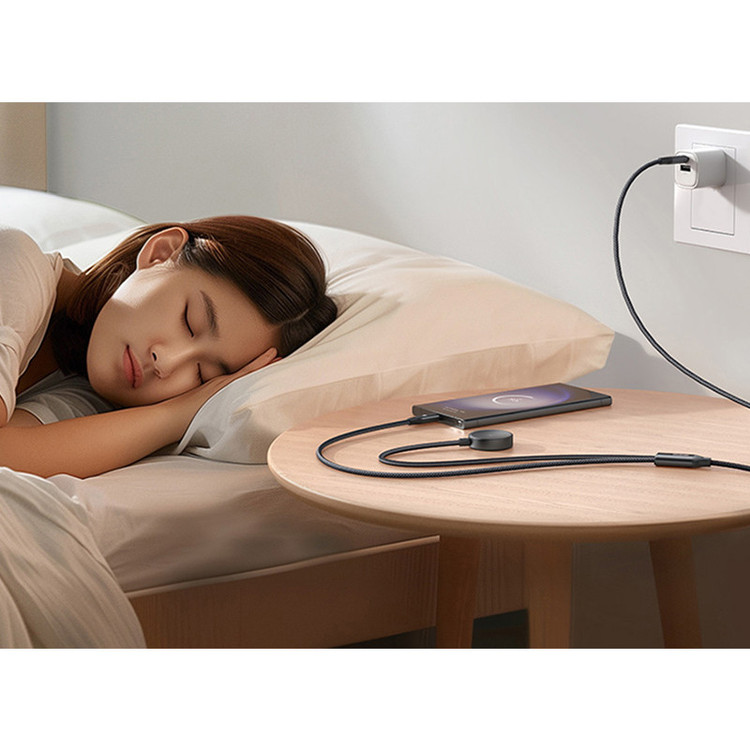 کابل USB-C به شارژر واچ سامسونگ / USB-C مک دودو مدل CA-421 طول 1.2 متر