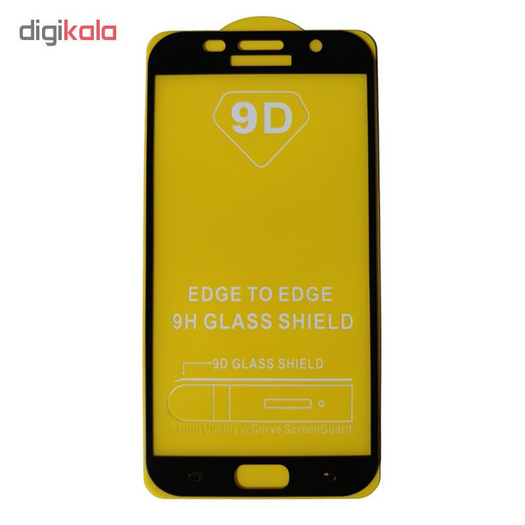 محافظ صفحه نمایش مدل 9D مناسب برای گوشی موبایل سامسونگ a7 2017 A720