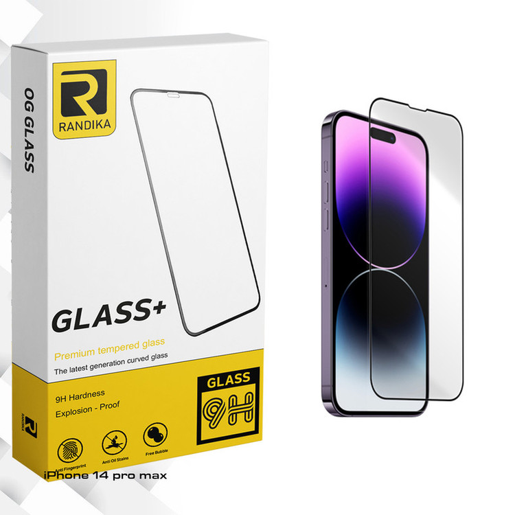 محافظ صفحه نمایش راندیکا مدل Ra مناسب برای گوشی موبایل اپل iPhone 14 pro max