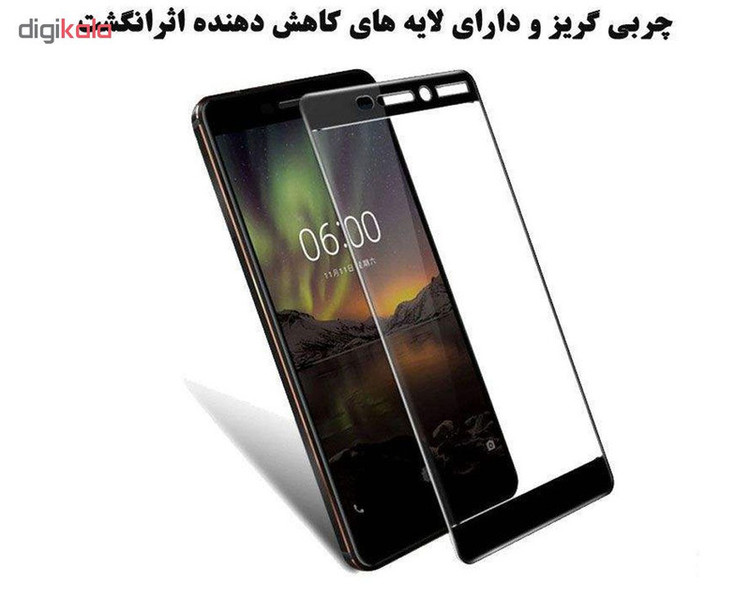 محافظ صفحه نمایش وایت ولف مدل WGF مناسب برای گوشی موبایل سامسونگ Galaxy J4 Plus