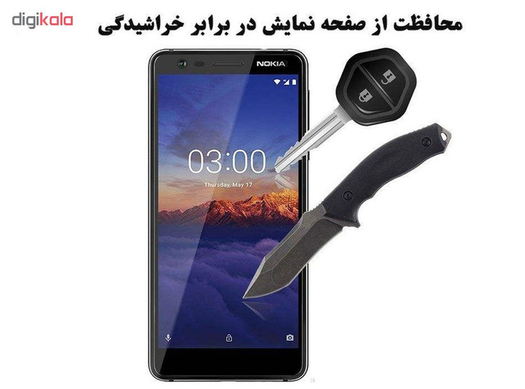 محافظ صفحه نمایش وایت ولف مدل WGF مناسب برای گوشی موبایل سامسونگ Galaxy J4 Plus