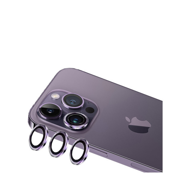 محافظ لنز دوربین مدل 9h مناسب برای گوشی موبایل اپل iPhone 14 Promax