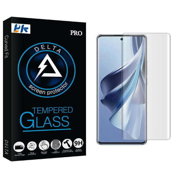محافظ صفحه نمایش پی کی مدل Delta UV مناسب برای گوشی موبایل اوپو Reno 10