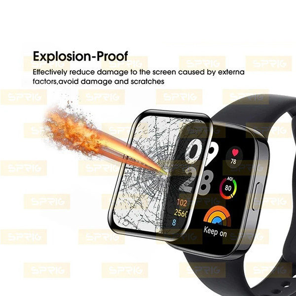 محافظ صفحه نمایش وایت ولف مدل PWM مناسب برای ساعت هوشمند شیائومی Redmi Watch 5 Lite