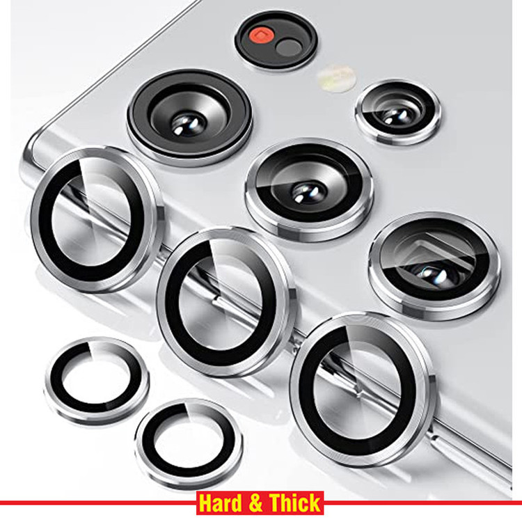 محافظ لنز دوربین رینگی بوک مدل Transparent Ring مناسب برای گوشی موبایل سامسونگ Galaxy S23 Ultra