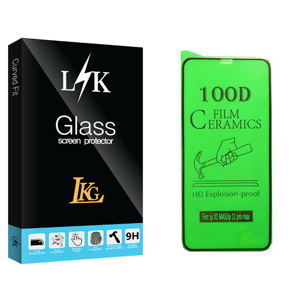 محافظ صفحه نمایش سرامیکی ال کا جی مدل LK Glass مناسب برای گوشی موبایل اپل iPhone 11 Pro Max