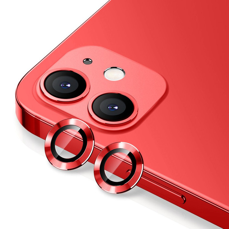 محافظ لنز دوربین فیت هارد مدل LNS FILM مناسب برای گوشی موبایل اپل iphone 12 mini
