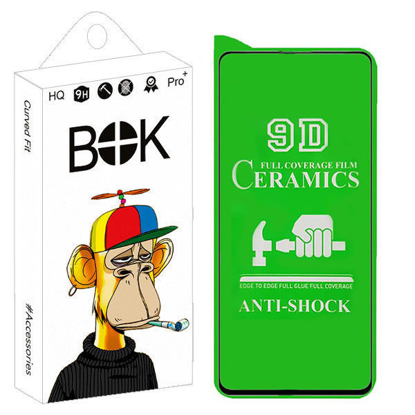 محافظ صفحه نمایش سرامیکی مدل BOK NOWمناسب برای گوشی موبایل IPHONE 13promax