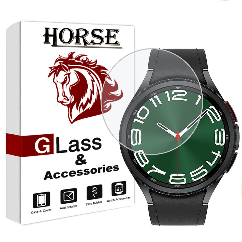 محافظ صفحه نمایش هورس مدل SIMWATCHO مناسب برای ساعت هوشمند سامسونگ Galaxy Watch 6 Classic 47 mm