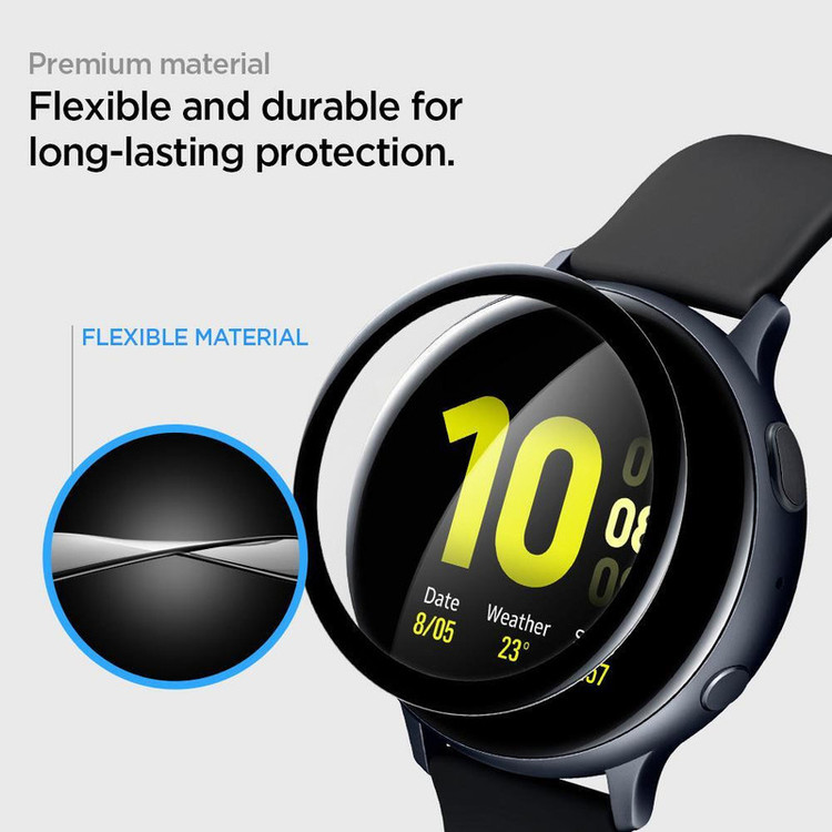 محافظ صفحه نمایش نانو واچ من مدل pmma-WM مناسب برای ساعت هوشمند سامسونگ Galaxy Watch 4/5/6/7 سایز 44 میلی متری بسته دو عددی