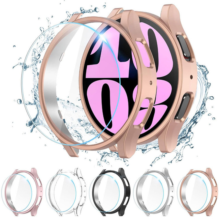 کاور واچ من مدل bumper-WM مناسب برای ساعت هوشمند سامسونگ Galaxy Watch 6 44 mm به همراه محافظ صفحه نمایش