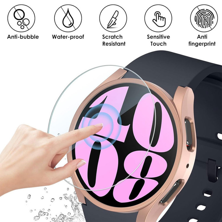 کاور واچ من مدل bumper-WM مناسب برای ساعت هوشمند سامسونگ Galaxy Watch 6 44 mm به همراه محافظ صفحه نمایش
