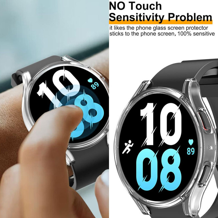 کاور واچ من مدل bumper-WM مناسب برای ساعت هوشمند سامسونگ Galaxy Watch 6 44 mm به همراه محافظ صفحه نمایش