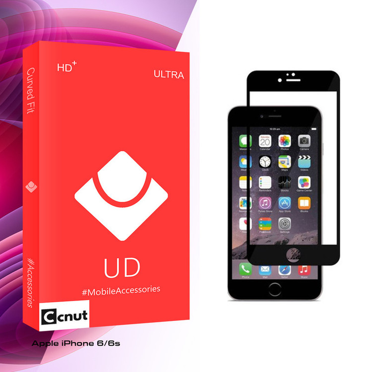 محافظ صفحه نمایش شیشه ای کوکونات مدل UD Glass مناسب برای گوشی موبایل اپل iphone 6/6s