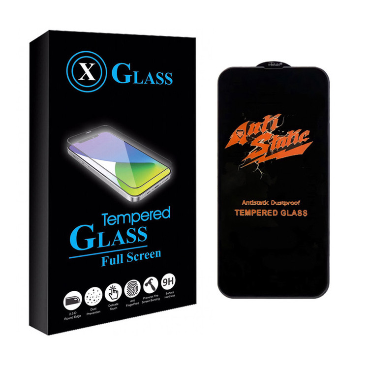 محافظ صفحه نمایش ایکس گلس مدل آنتی استاتیک مناسب برای گوشی موبایل اپل IPHONE 13 PRO