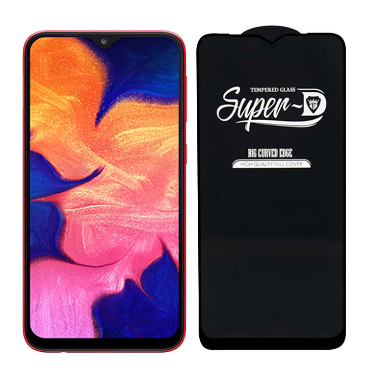 محافظ صفحه نمایش مدل Super D مناسب برای گوشی موبایل سامسونگ Galaxy A10