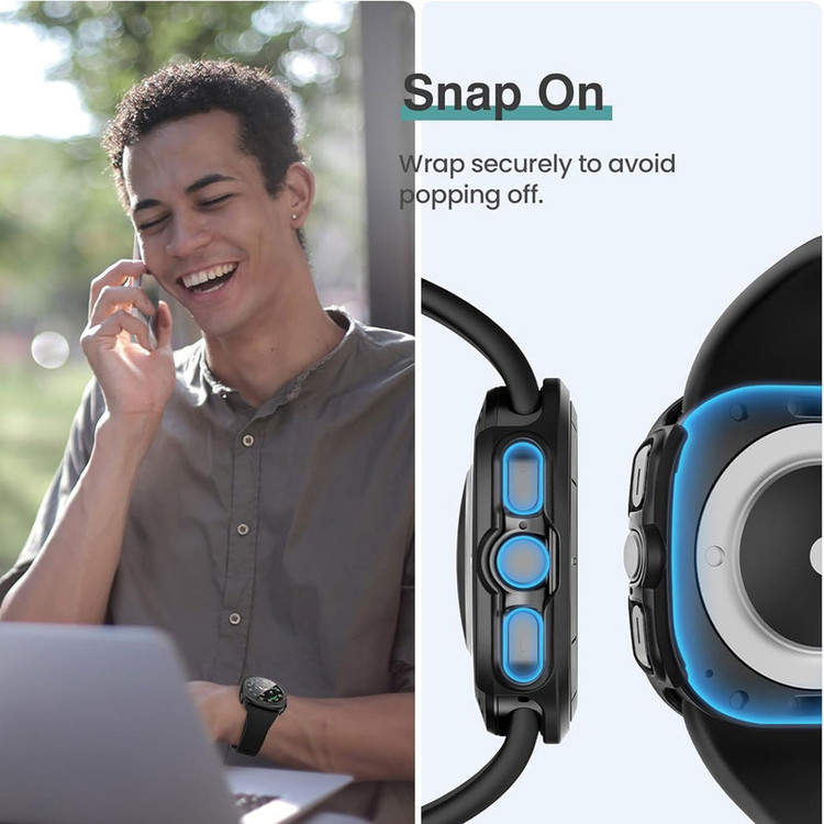 کاور واچ من مدل Ultra Cover مناسب برای ساعت هوشمند سامسونگ Galaxy Watch 7 Ultra 47 mm به همراه محافظ صفحه نمایش
