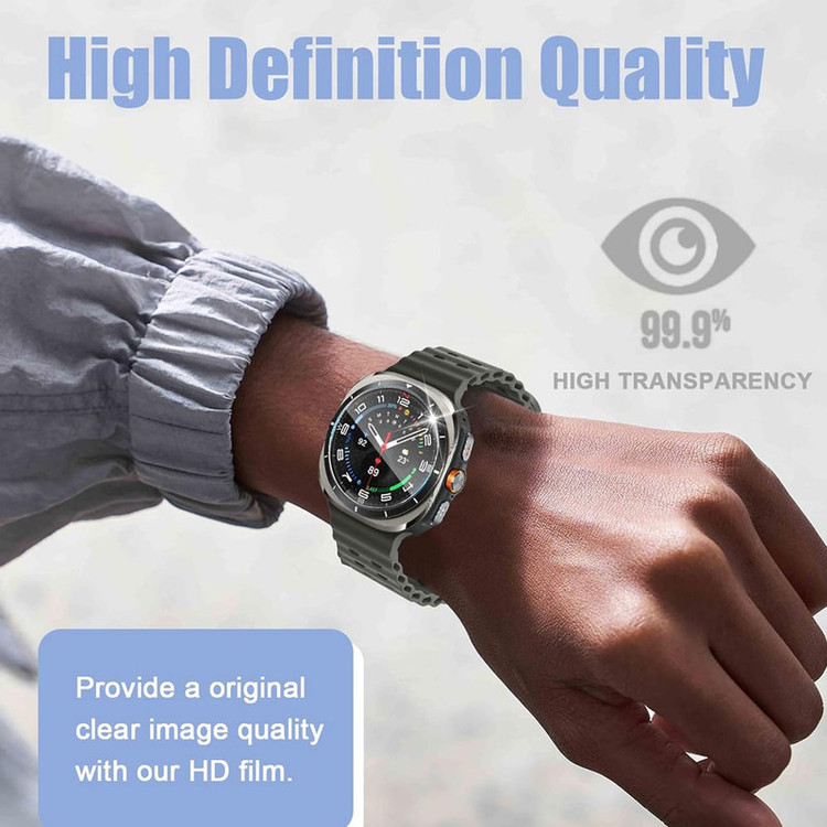 کاور واچ من مدل Ultra Cover مناسب برای ساعت هوشمند سامسونگ Galaxy Watch 7 Ultra 47 mm به همراه محافظ صفحه نمایش