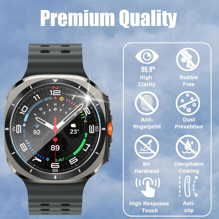 کاور واچ من مدل Ultra Cover مناسب برای ساعت هوشمند سامسونگ Galaxy Watch 7 Ultra 47 mm به همراه محافظ صفحه نمایش