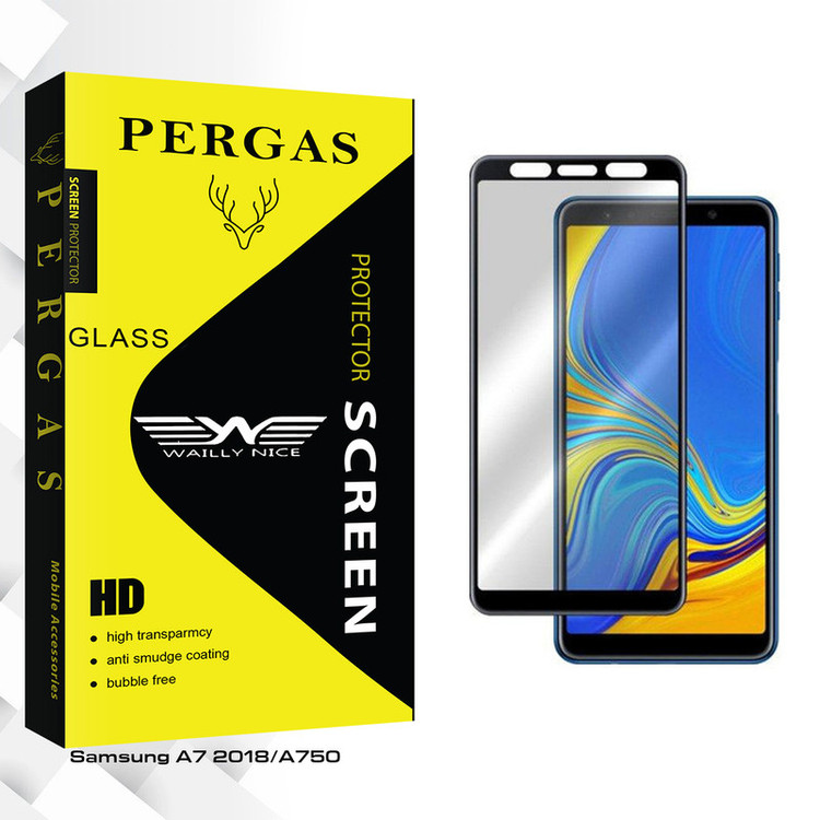 محافظ صفحه نمایش وایلی نایس مدل Pergas Glass مناسب برای گوشی موبایل سامسونگ Galaxy A7 2018 / A750