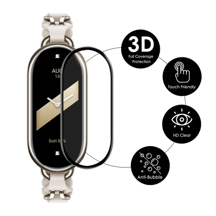 محافظ صفحه نمایش گوف مدل PMMA مناسب برای ساعت هوشمند شیائومی Mi band 9