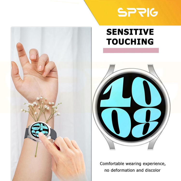کاور اسپریگ مدل PC Guard Bump مناسب برای ساعت هوشمند سامسونگ Galaxy Watch 6 44mm