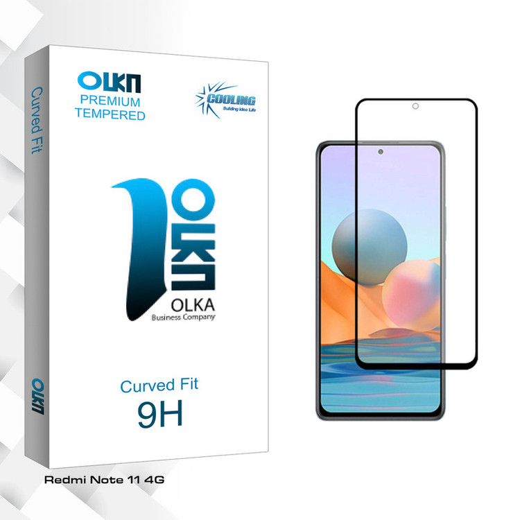 محافظ صفحه نمایش شیشه ای کولینگ مدل Olka Glass مناسب برای گوشی موبایل شیائومی Redmi Note 11 4G