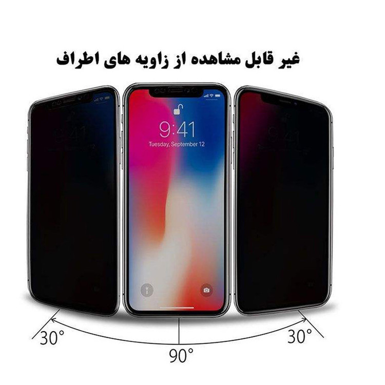 محافظ صفحه نمایش حریم شخصی گودزیلا مدل GGP مناسب برای گوشی موبایل سامسونگ Galaxy A11