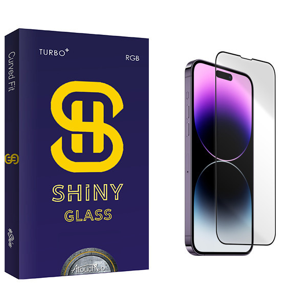 محافظ صفحه نمایش آتوچبو مدل Shiny مناسب برای گوشی موبایل اپل iPhone 14 pro max