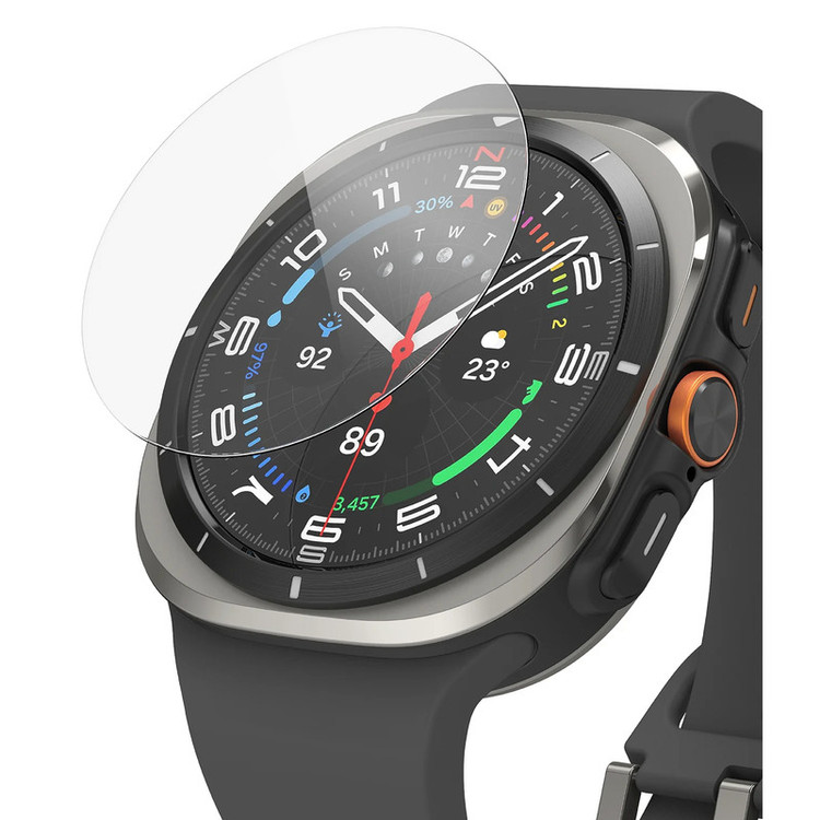 محافظ صفحه نمایش شیشه ای بادیگارد مدل GW مناسب برای ساعت هوشمند سامسونگ Galaxy Watch Ultra