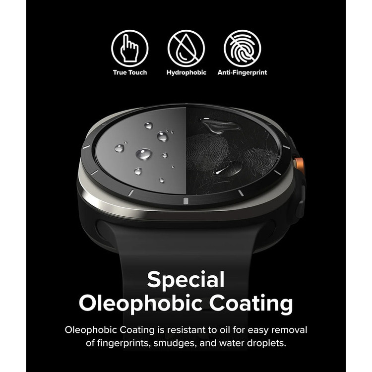 محافظ صفحه نمایش شیشه ای بادیگارد مدل GW مناسب برای ساعت هوشمند سامسونگ Galaxy Watch Ultra