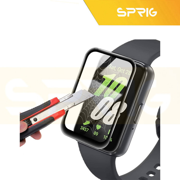محافظ صفحه نمایش اسپریگ مدل Pmma-SPG مناسب برای ساعت هوشمند سامسونگ Galaxy Watch Fit3