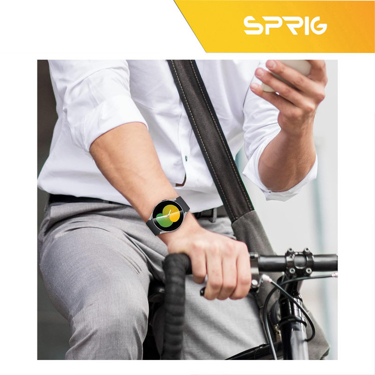 کاور اسپریگ مدل Hard Guard مناسب برای ساعت هوشمند سامسونگ Galaxy Watch 5 40mm به همراه محافظ صفحه نمایش