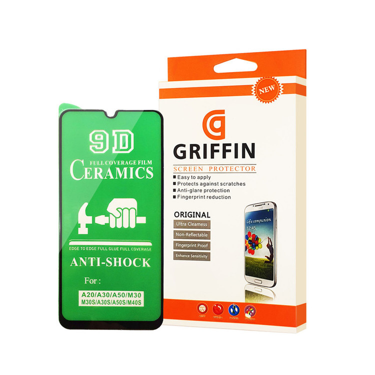 محافظ صفحه نمایش سرامیکی گریفین مدل FLCRG GN mo مناسب برای گوشی موبایل سامسونگ Galaxy M31