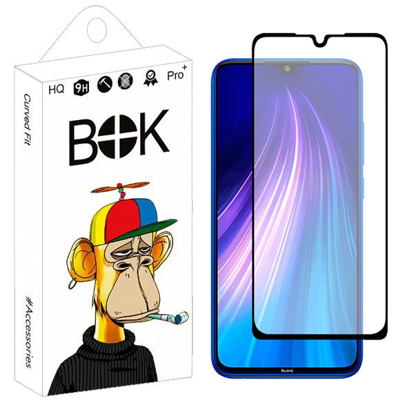 محافظ صفحه نمایش سرامیکی مات بوک مدل Smooth مناسب برای گوشی موبایل شیائومی Redmi Note 8