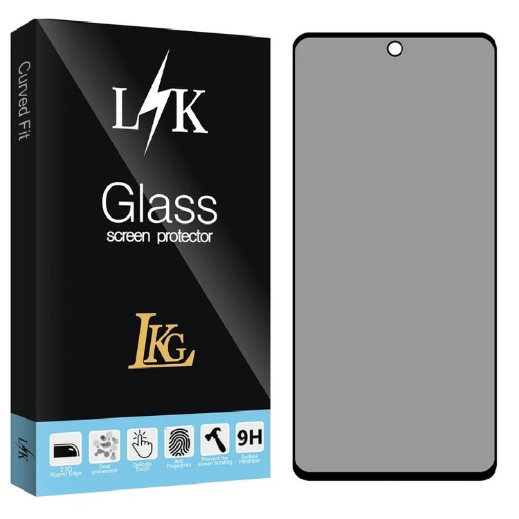 محافظ صفحه نمایش حریم شخصی ال کا جی مدل LKK_P مناسب برای گوشی موبایل شیائومی Poco X2/Poco F2 Pro/Poco M2 Pro/Mi 10T Lite 5G/11T/11T Pro/هوآوی Y7a/Y9a/P smart 2021/ بلک ویو BlackView Shark 9