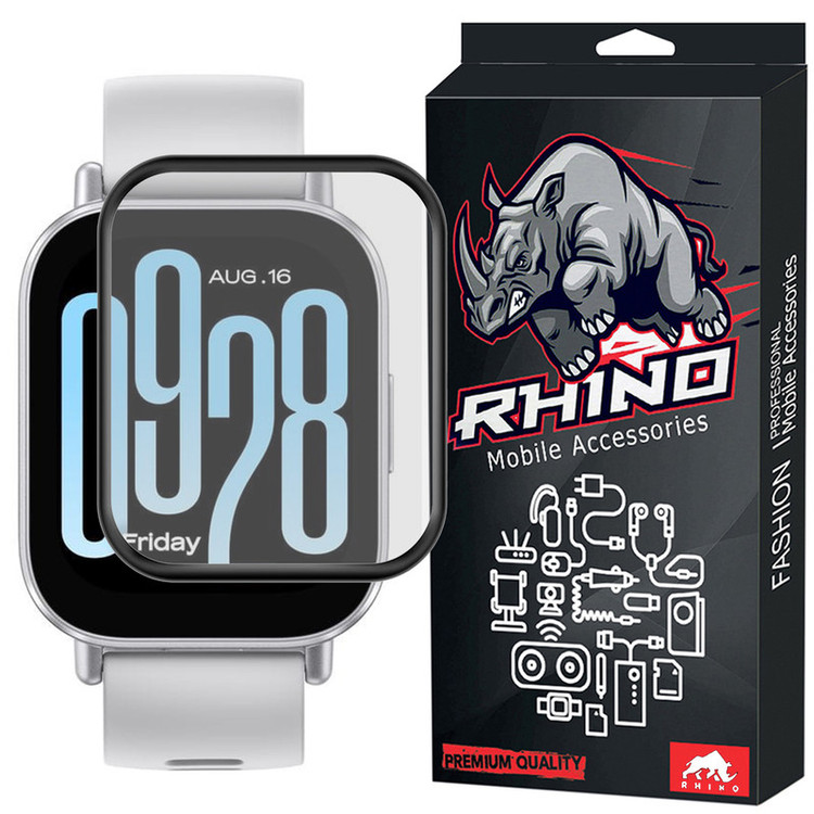محافظ صفحه نمایش راینو مدل PMMA مناسب برای ساعت هوشمند شیائومی Redmi Watch 5 Active