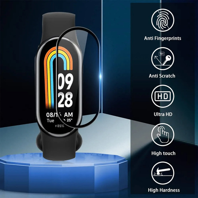 محافظ صفحه نمایش نانو برنارد مدل Pmma-BR مناسب برای ساعت هوشمند شیائومی Mi band 9