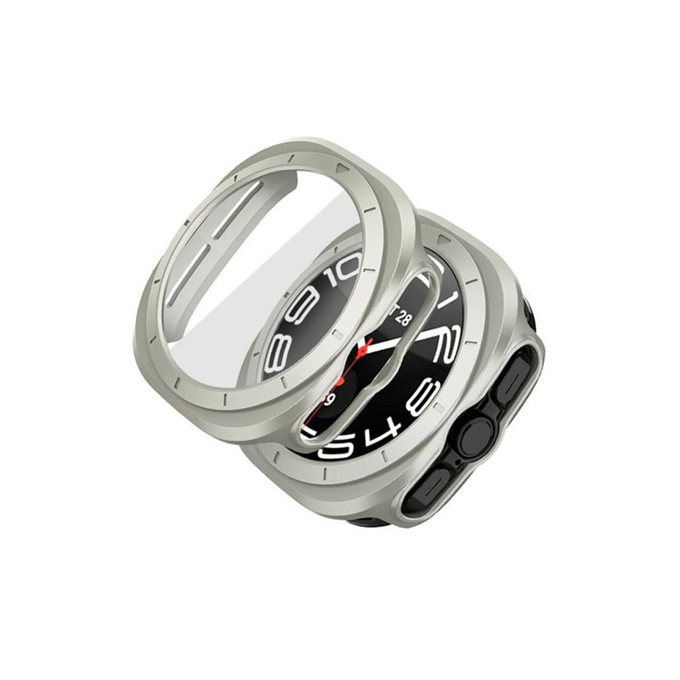کاور اسپریگ مدل SPG Case مناسب برای ساعت هوشمند سامسونگ Galaxy Watch Ultra 47mm به همراه محافظ صفحه نمایش