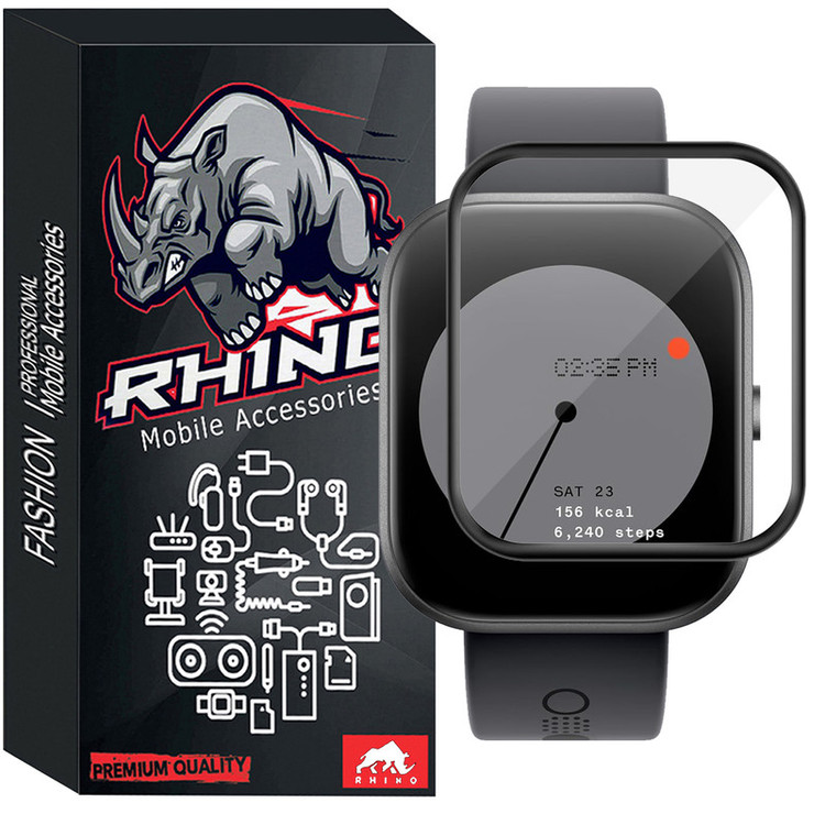 محافظ صفحه نمایش راینو مدل PMMA مناسب برای ساعت هوشمند ناتینگ CMF Watch Pro
