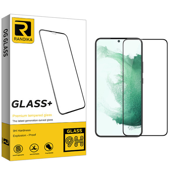 محافظ صفحه نمایش شیشه ای راندیکا مدل RK FLGL مناسب برای گوشی موبایل سامسونگ Galaxy S22