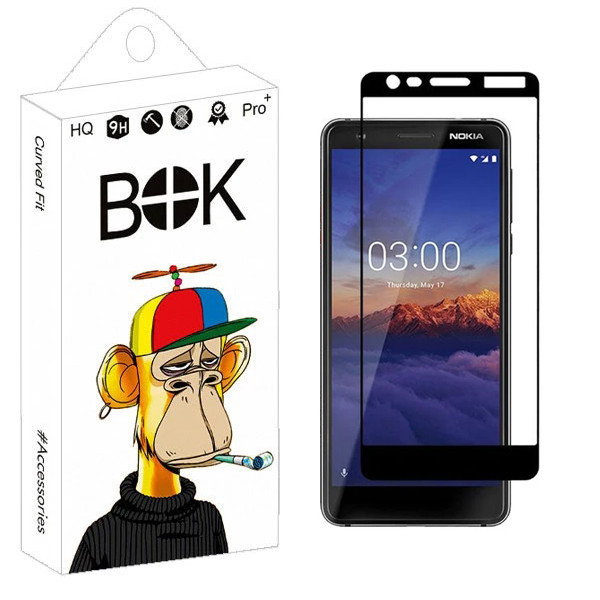 محافظ صفحه نمایش بوک مدل Clear Full مناسب برای گوشی موبایل نوکیا 3.1