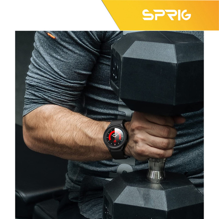 کاور مناسب برای ساعت هوشمند سامسونگ Galaxy Watch 4 44mm به همراه محافظ صفحه نمایش