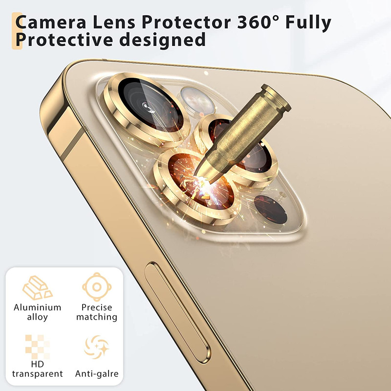 محافظ لنز دوربین مدل BTI مناسب برای گوشی موبایل اپل iPhone 13 Pro Max /iphone 13 Pro