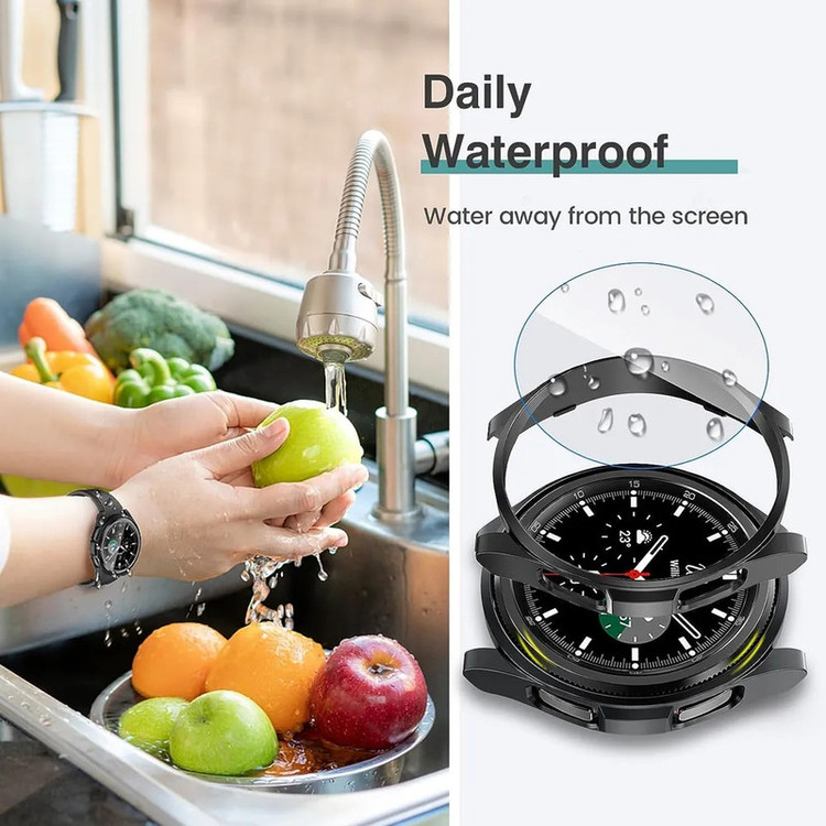 کاور بادیگارد مدل GB مناسب برای ساعت هوشمند سامسونگ Galaxy Watch 6 47 mm به همراه محافظ صفحه نمایش
